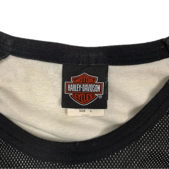Vintage harley davidson mesh shirt - Picture 3 of 3